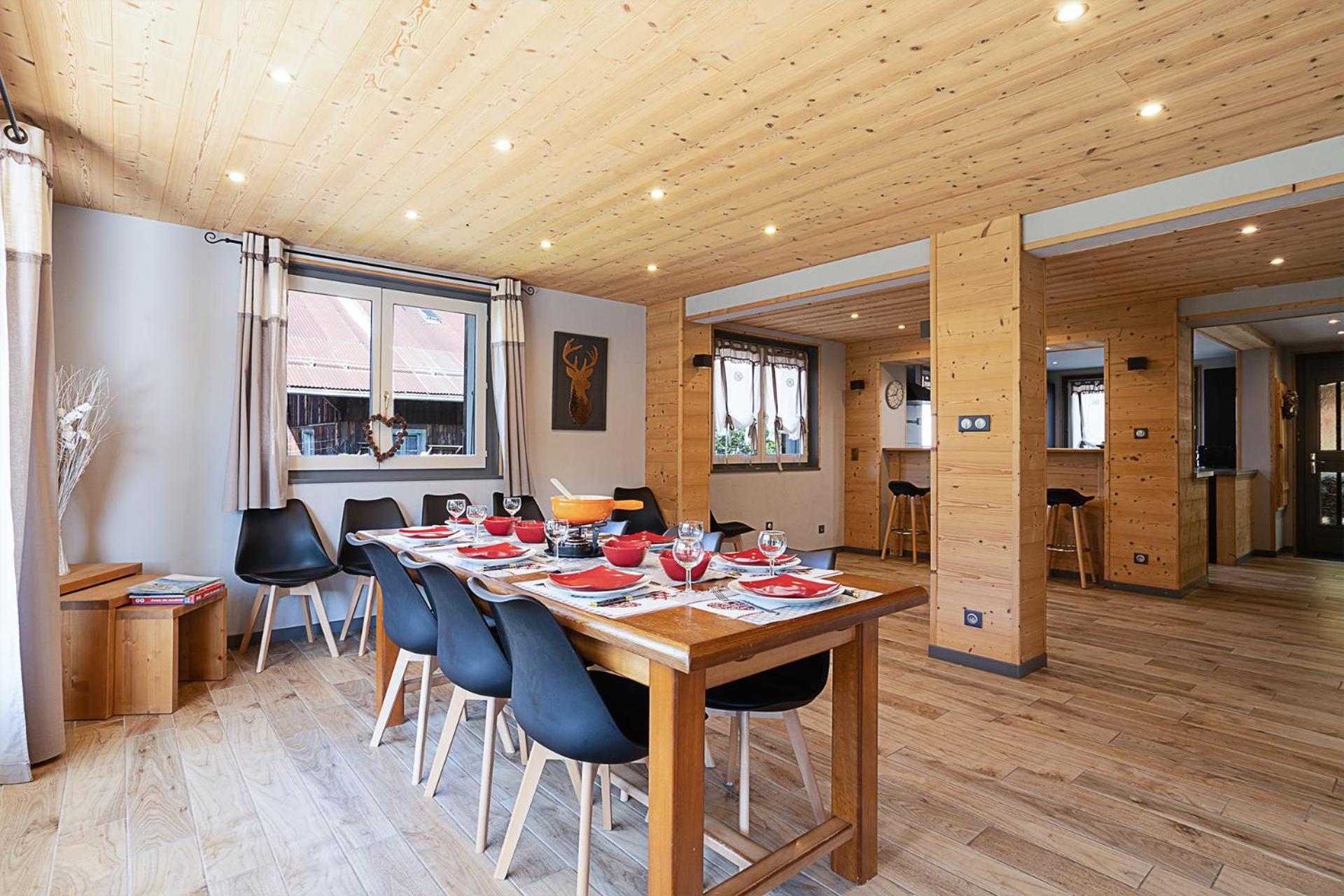 Chalet Les 4 Saisons - Ski, Parking Et Jardin Abondance المظهر الخارجي الصورة